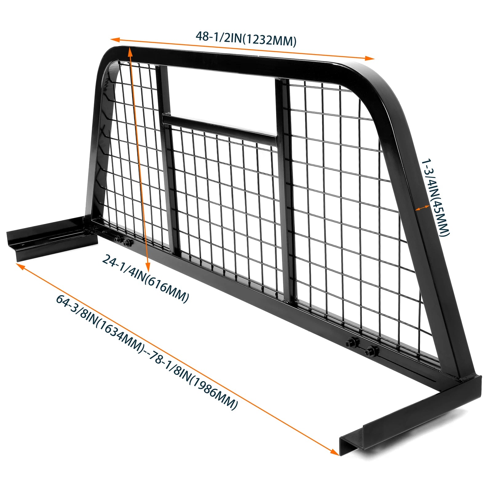 Headache Rack for Chevrolet Full-Size Pickup Truck (Extendable Steel)