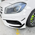 6x Front Bumper Side Canards Splitters AMG Line for Benz A-Class (2013–2015)