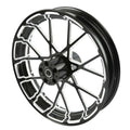 18'' x 3.5'' CNC Front Wheel Rim & Dual Disc Hub for Harley Touring (1997–2021)