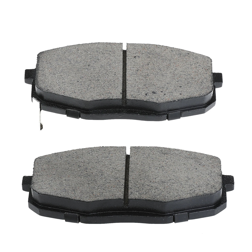 Set of 4 Front Ceramic Brake Pads for Hyundai Elantra (2009–2012) Kia Soul (2014–2016)