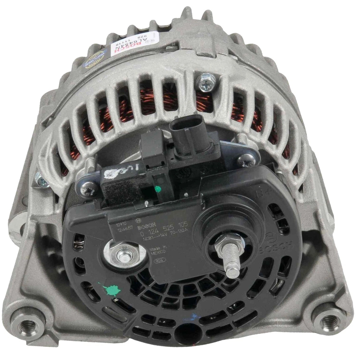 Bosch AL6454N Alternator 132 Amp for Dodge Ram 2500 2004–2009, Ram 3500 2006–2008