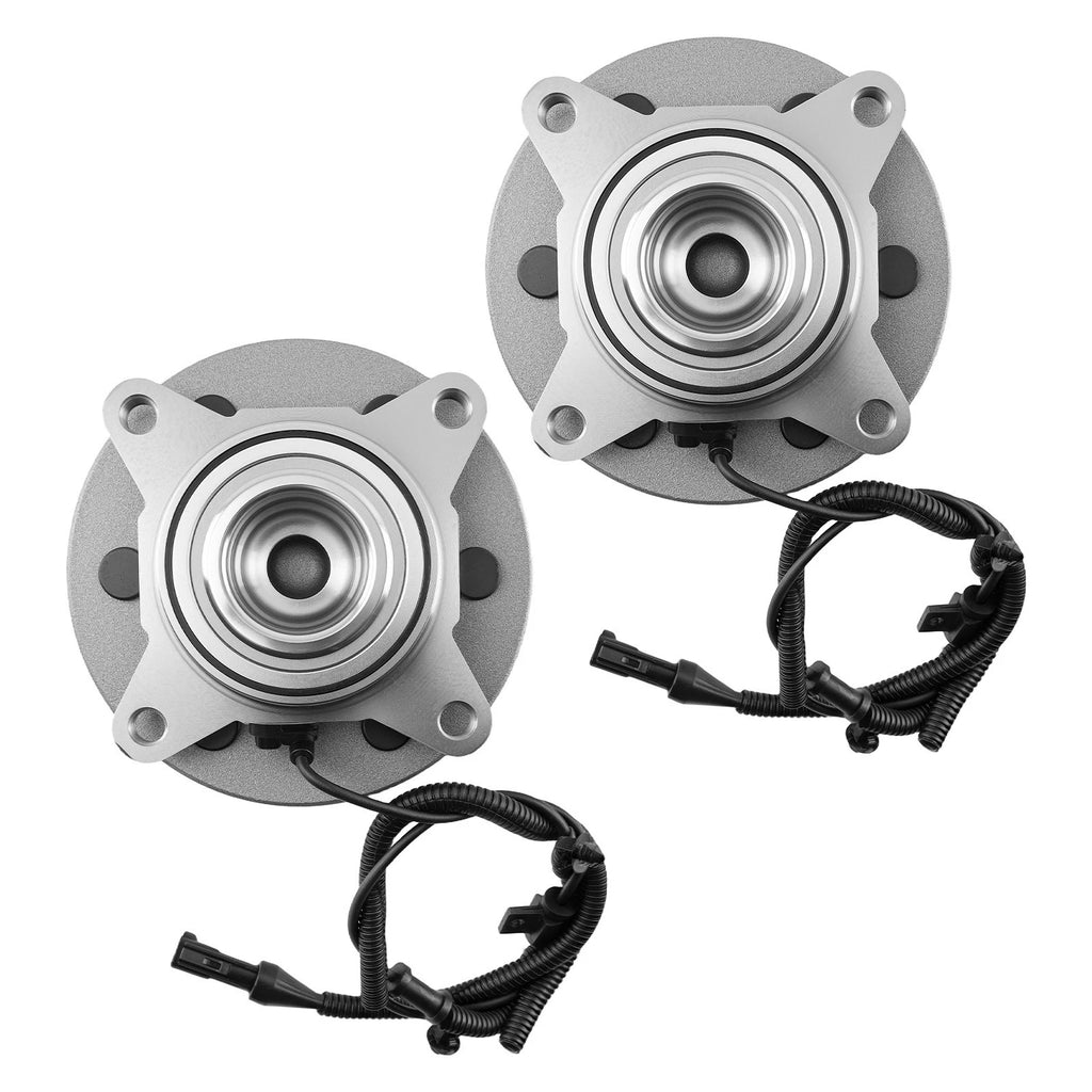 2pc Front Wheel Hub & Bearing Kit for Expedition 2WD (2007–2010) 7L141A148BA