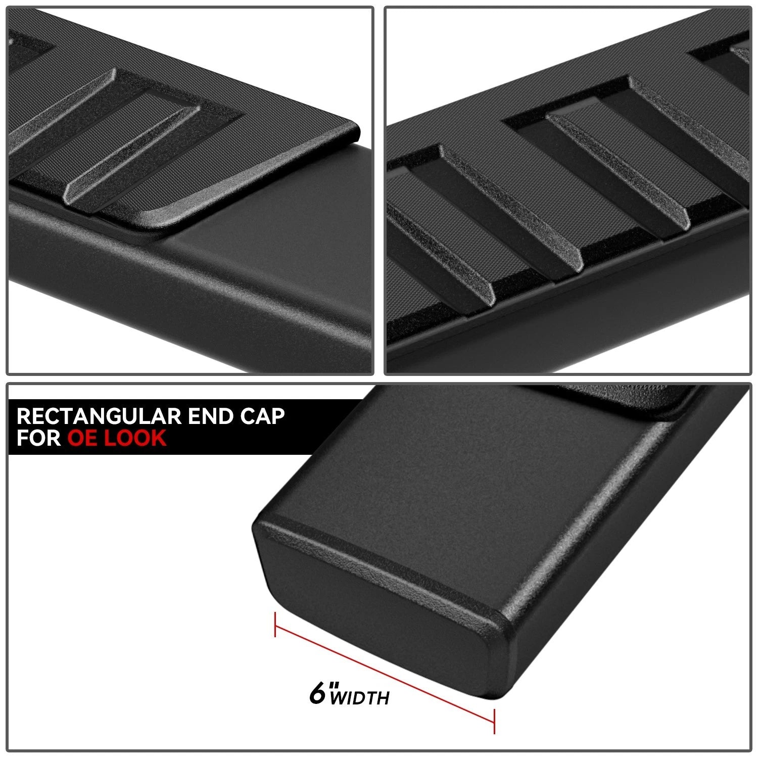 Set of 2 Step Nerf Bars for Silverado Sierra Extended Cab (2007–2019)