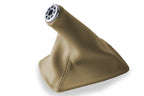 Leather Manual Shift Boot Cover for Toyota Celica (2000–2005) Beige