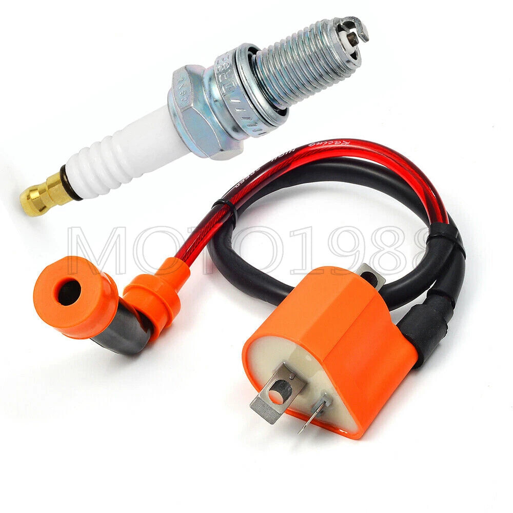 Ignition Coil Pack and Spark Plug for Arctic Cat 500 4x4 (1999-2009)
