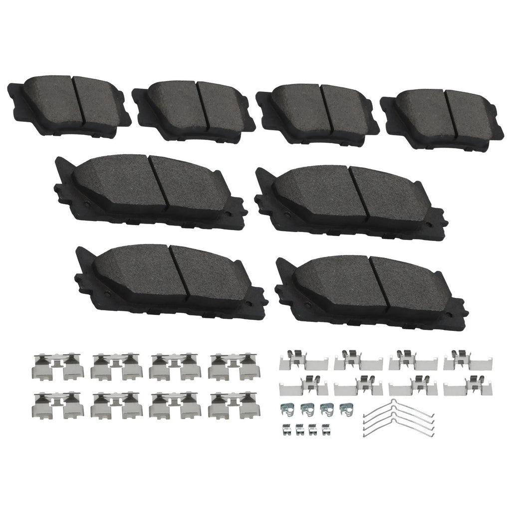 Brake Pads Kit for Lexus ES300h (2013–2018) / ES350 (2007–2018) D1212 D1293