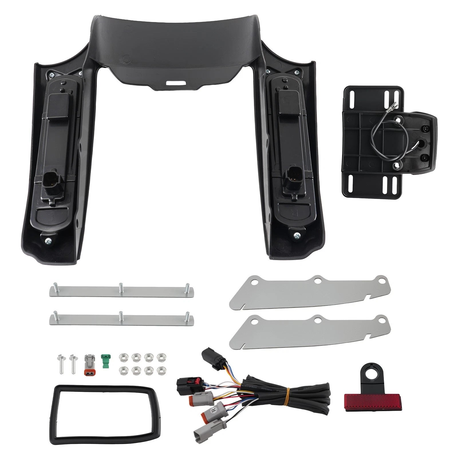 Rear Fascia for Harley Touring (2014–2023) Fender LED Smoke Light ABS