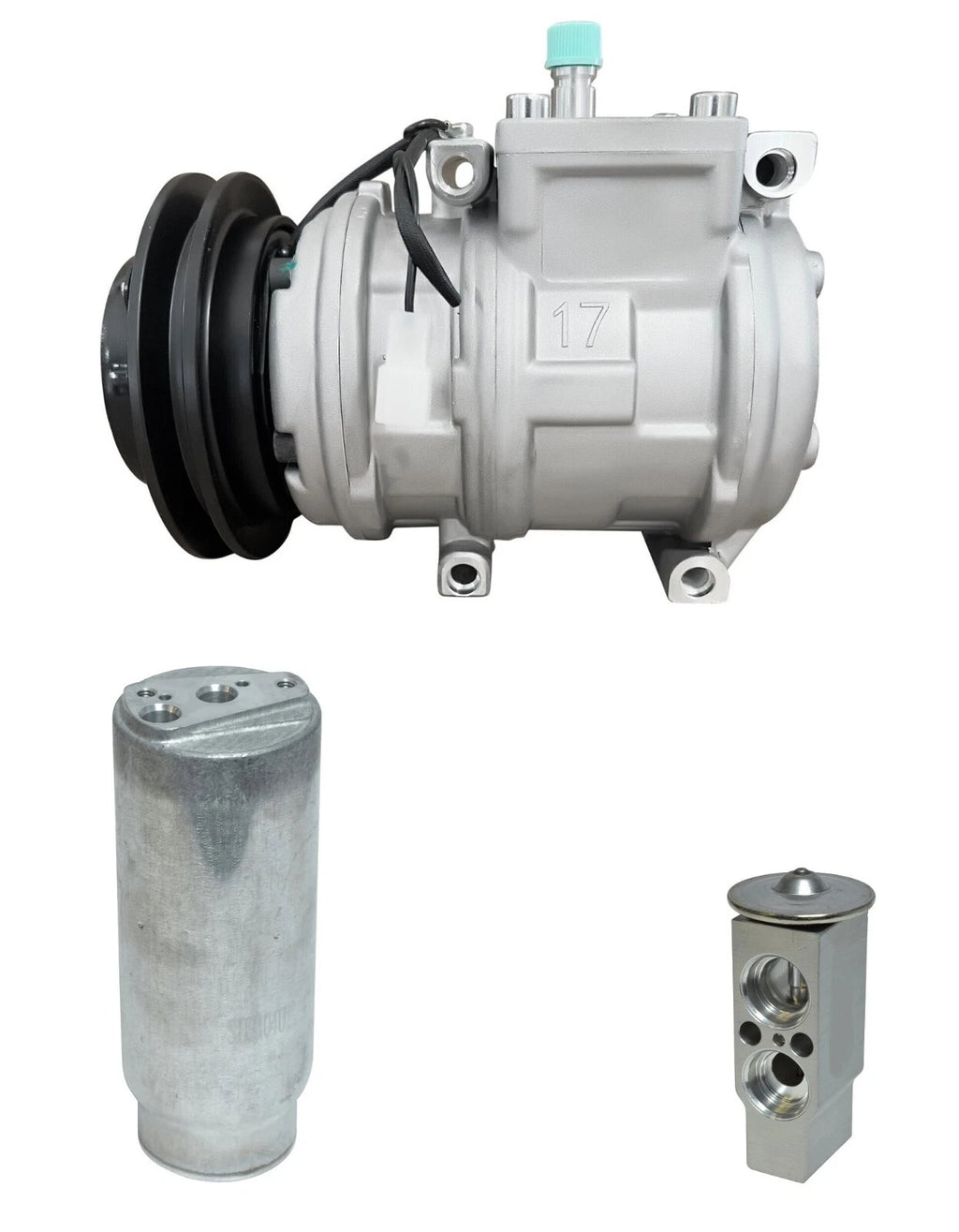 AC Compressor Kit Replacement for Toyota Land Cruiser 4.5L (1997–1997)