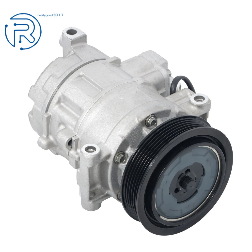 A/C Compressor with 6-Groove Pulley for Audi A6 (2006-2011)