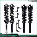 8pc Strut & Coil Spring Set w/ Sway Bar End Links for Honda CR-V (1997–2001)