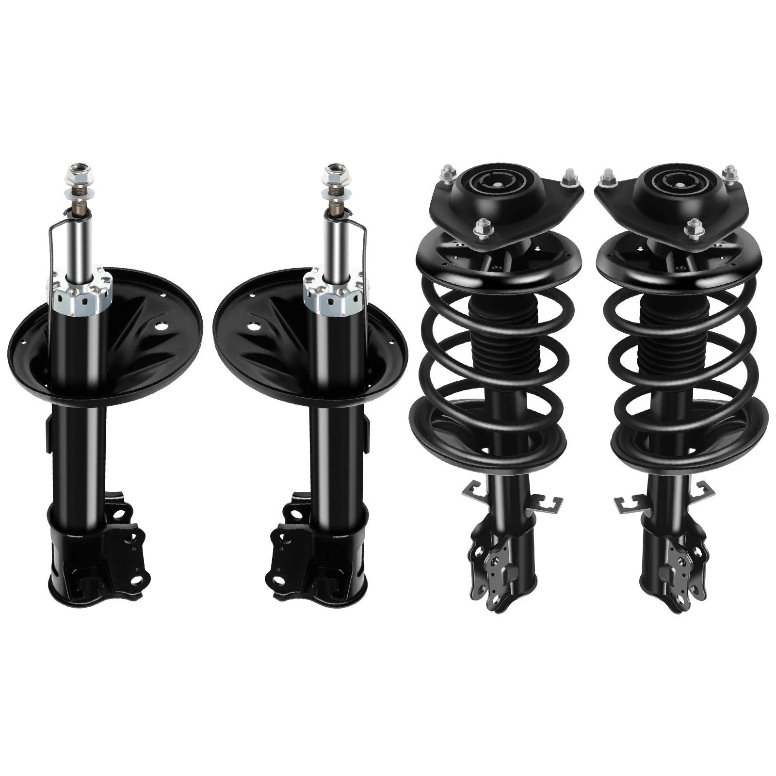 Set of 4 Front Quick Complete Struts & Rear Shocks for Kia Spectra/Spectra5 (2009)