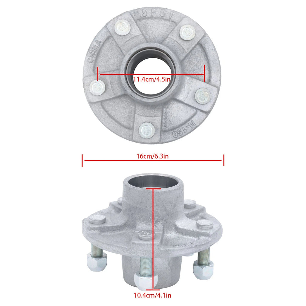 Trailer Bearing Kit for 5-Lug Trailer Wheel Hub (2000 lb)