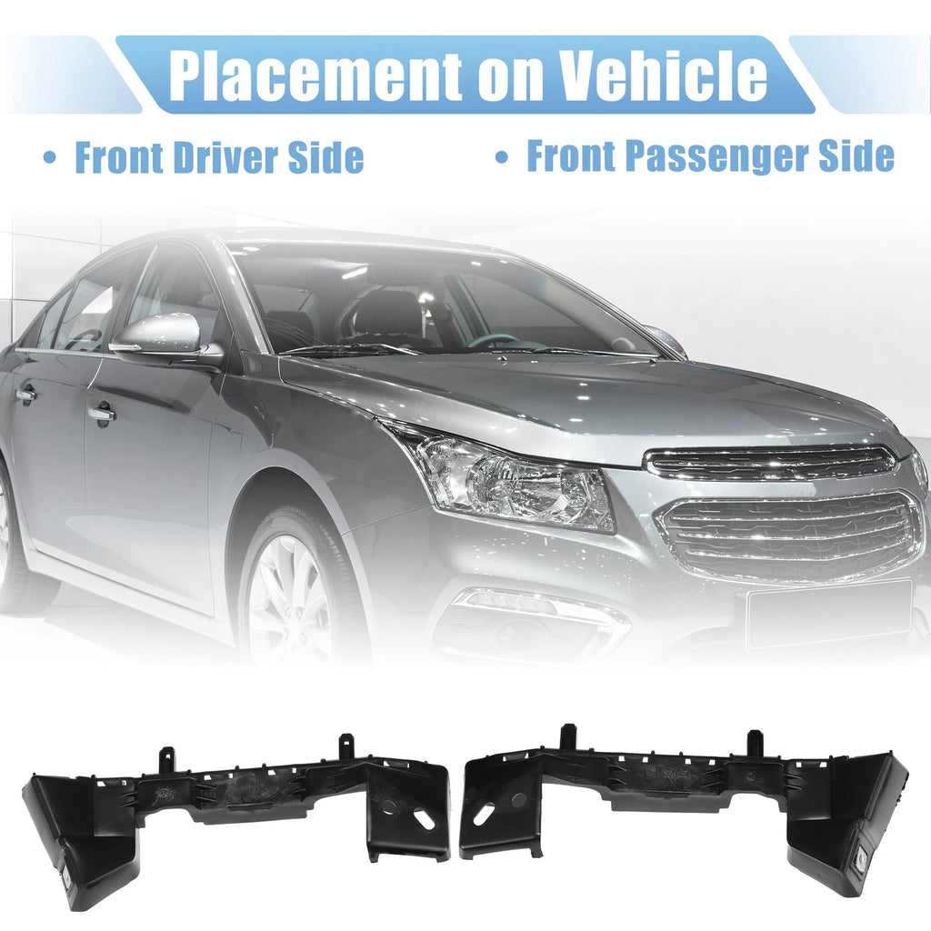 Pair Front Bumper Brackets for Chevrolet (No. 84229330/84229332)