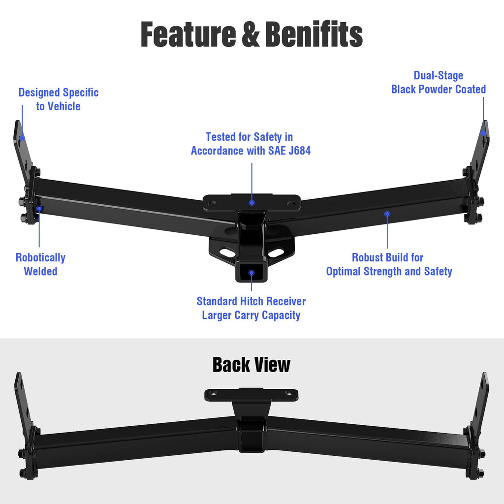 Trailer Hitch Receiver for Chevrolet Equinox (2005-2017)