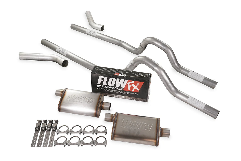 Dual Exhaust Kit 2.5" for Ford F-Series (1973–1979)
