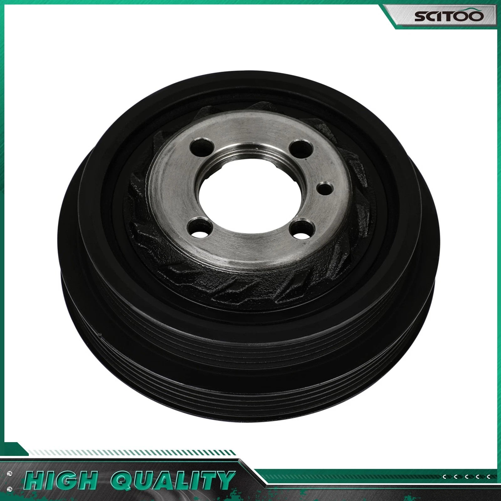Harmonic Balancer for Dodge Stratus, Chrysler Sebring, Mitsubishi Eclipse 2.4L (1995–2005)