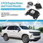 Engine Motor Trans Mount Set for Ford Explorer 2.0L 2.3L (2012–2019)