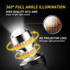 2X 7443 7444 LED Turn Signal Light Bulbs for Various Vehicles (CANBUS)