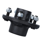 Set of 2 Spindles for 3500 lbs Trailer Hub (5 on 4.75)
