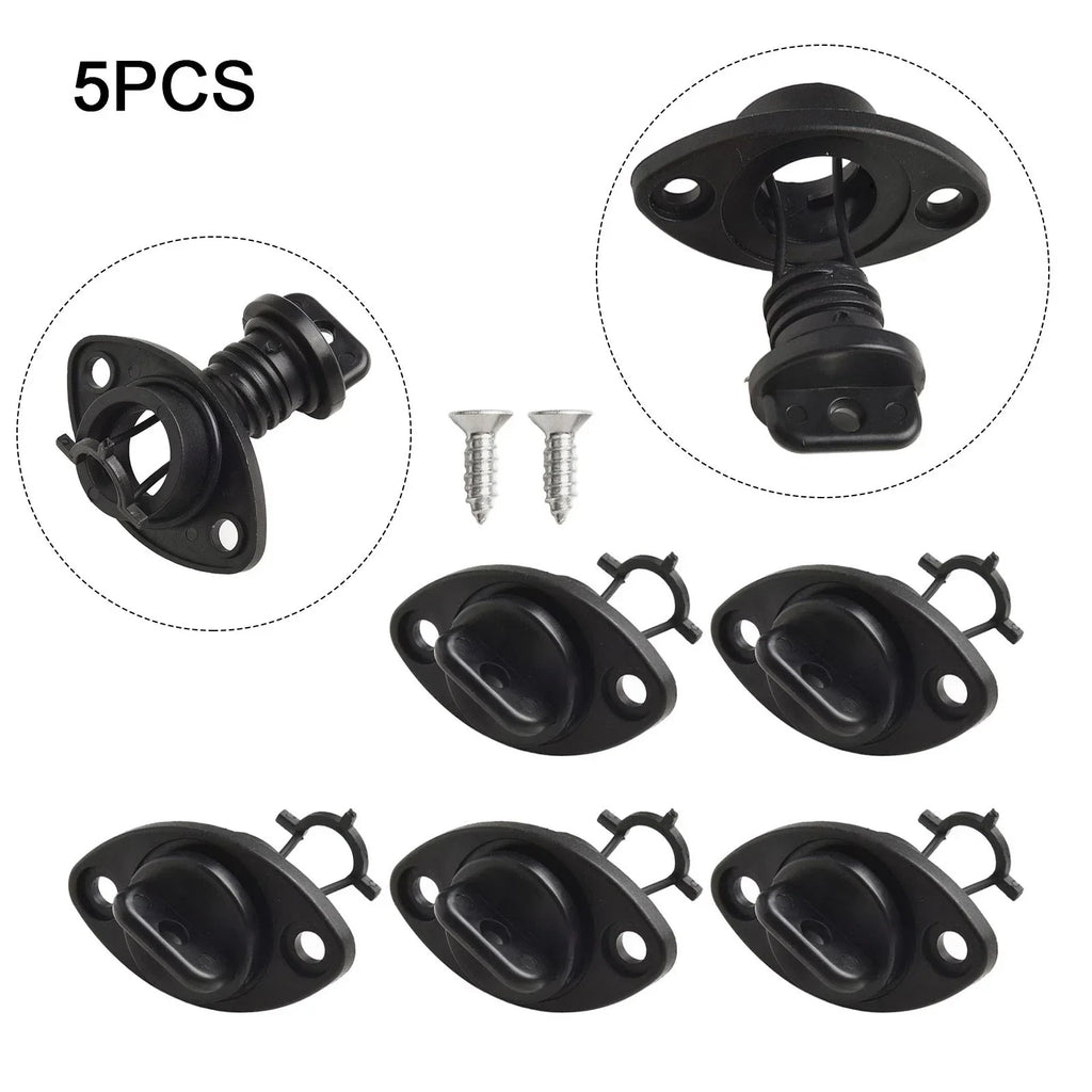 Marine Drain System 2 x Bungs & 4 x Installation Screws