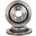 Rear Brake Disc Rotors for Dodge Durango (2004–2009) & Ram 1500 Classic (2019–2023)