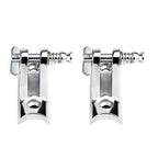Set of 2 Top Deck Hinges 7/8 in 316 SS for Kayak Canoe Boat