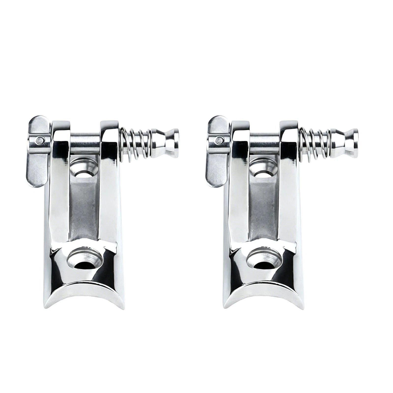 Set of 2 Top Deck Hinges 7/8 in 316 SS for Kayak Canoe Boat