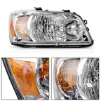 Set of 2 Halogen Headlights for Toyota Highlander (2004-2006)