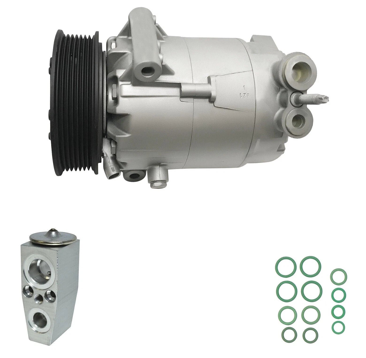 AC Compressor Kit Replacement for Chevrolet Malibu 2.4L Hybrid (2009–2012)