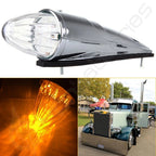 1pc Clear/Amber 17 Diodes Torpedo Cab Marker Light for Kenworth