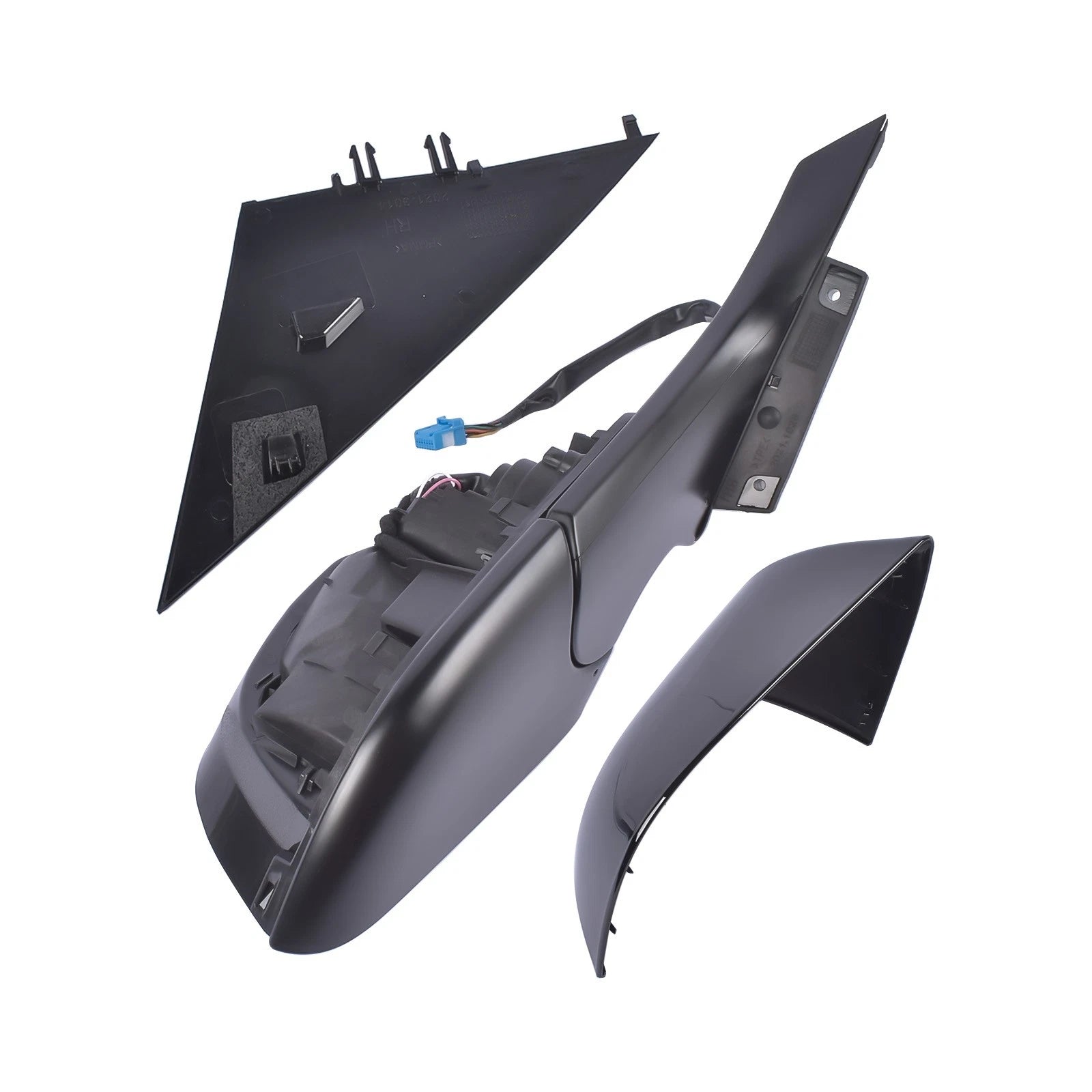 Heated Power Fold Black Right Passenger Side Mirror for Tesla Model 3 (2017-2022)
