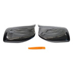 1 Pair ABS M Style Side Rearview Mirror Cover Caps for BMW 5 6 Series (2003–2010)