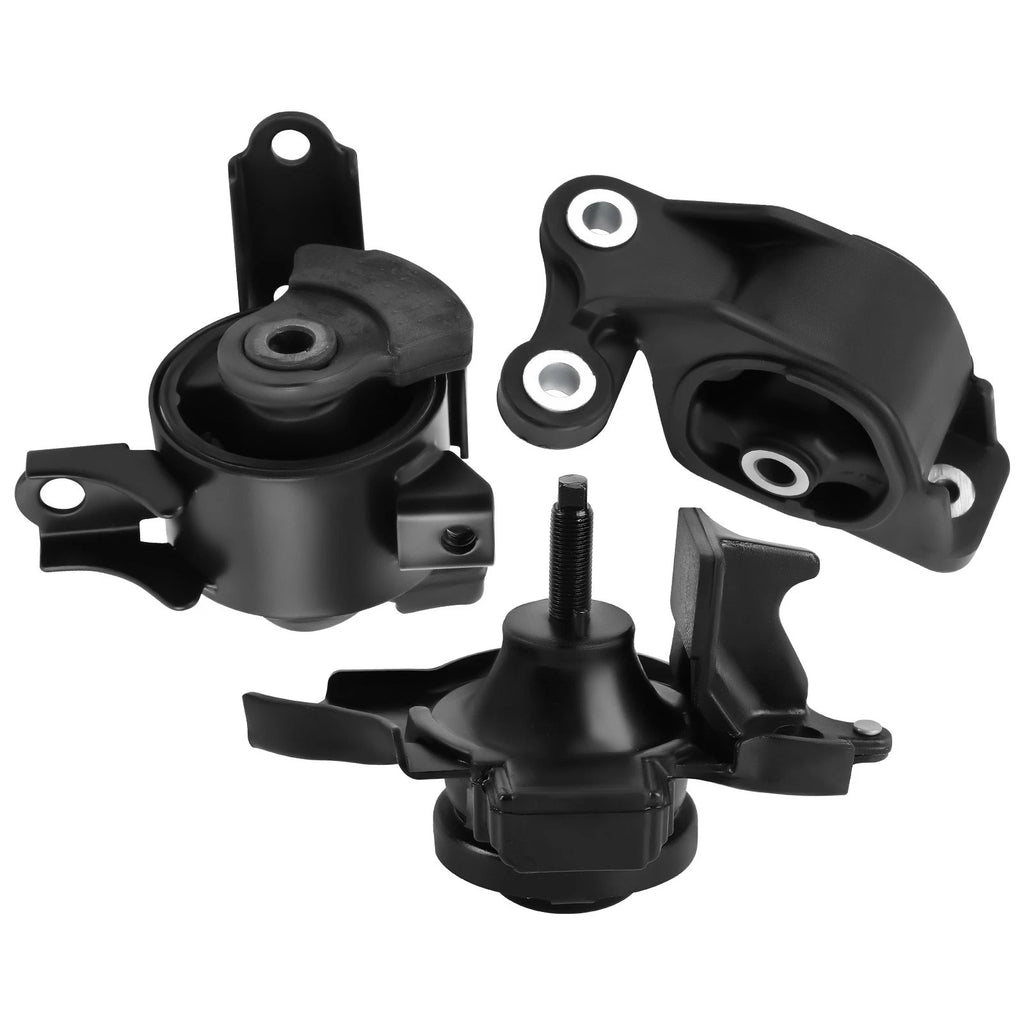 3Pcs Engine Motor & Transmission Mount for Honda Fit 1.5L (2007–2008)