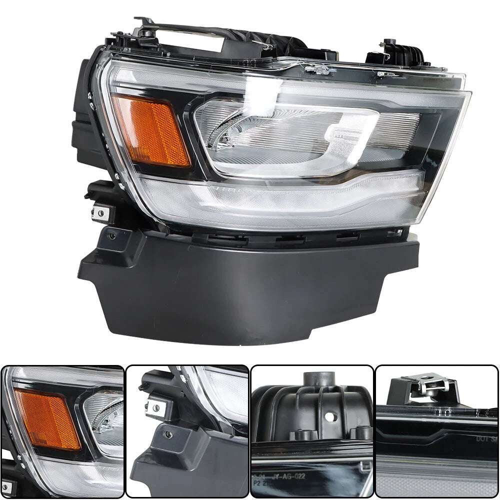 Full LED Headlight Assembly for Dodge Ram 1500 (2019-2021)