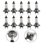 H7 Bulbs 10pcs 12V 55W Halogen Car Headlights Easy to Use