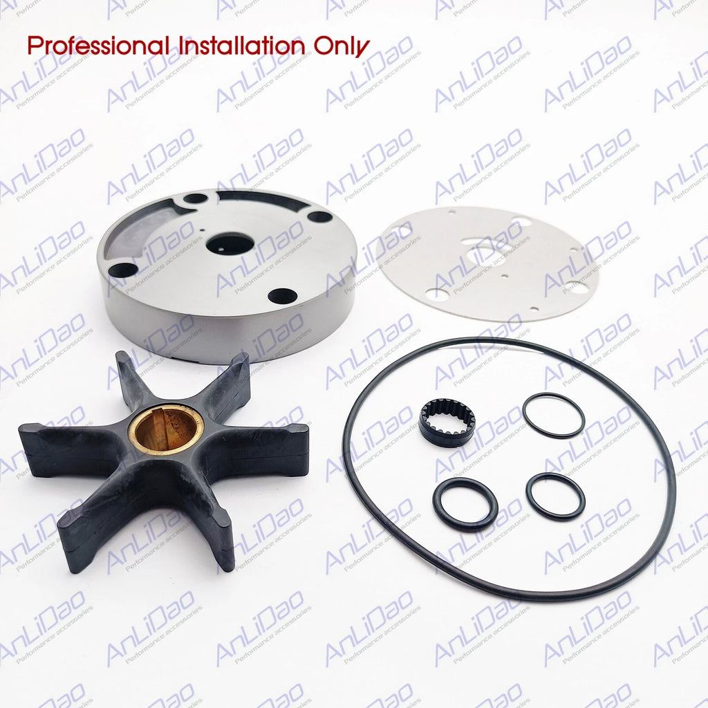 OMC Stringer Water Pump Impeller Kit w/Housing for OMC (1969–1985) 983218 18-3386