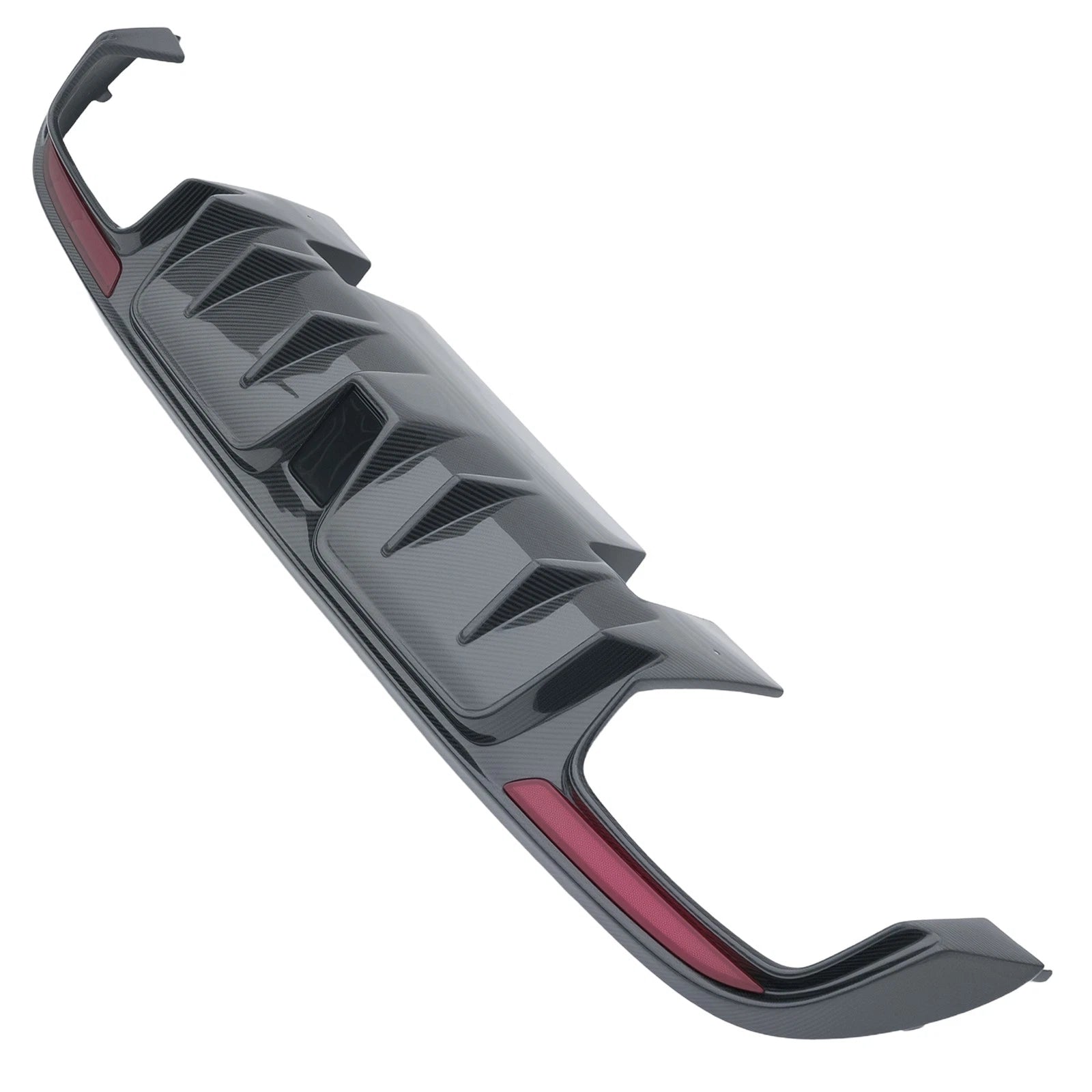 B Style Rear Bumper Diffuser Lip for Mercedes-Benz C63 C180 (2015–2021)