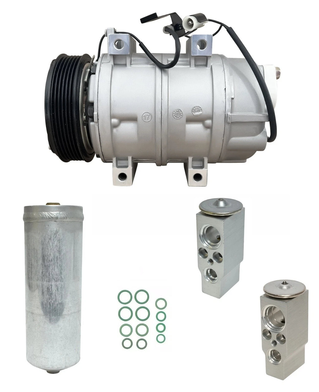 AC Compressor Kit with AC36N for Volvo XC90 2.5L 2.9L (2005–2005)