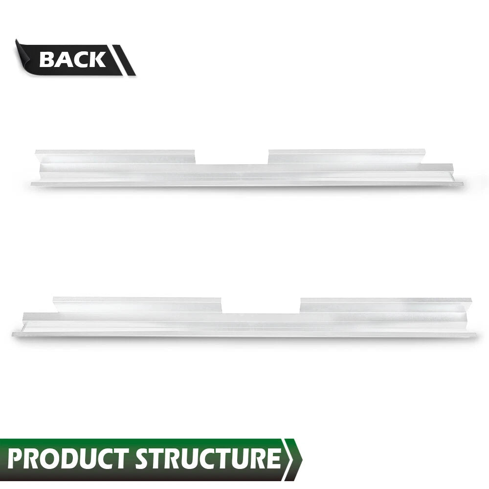 Set of 2 Slip-on Rocker Panels for Jeep Cherokee Wagoneer 4-Door