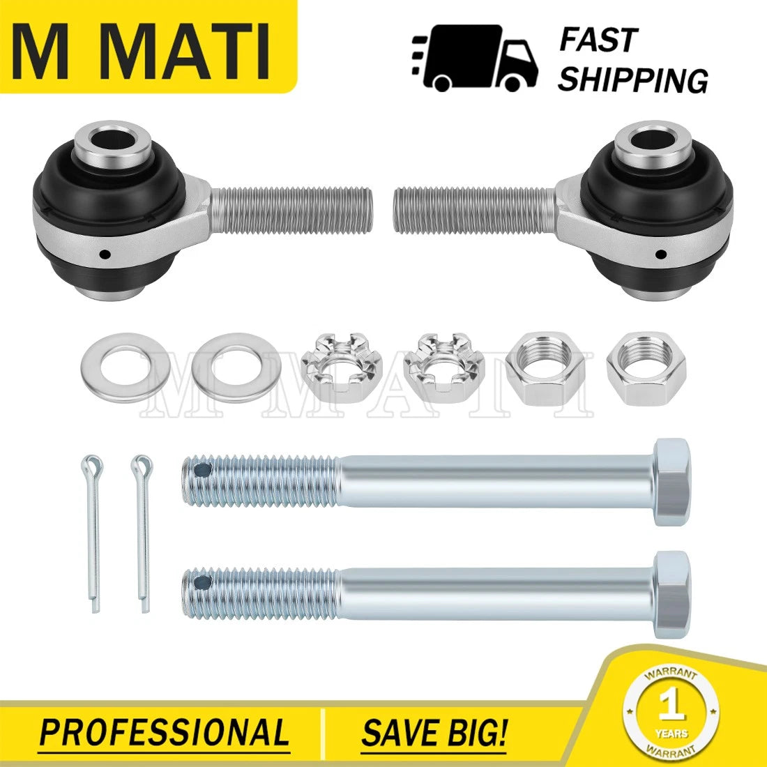 Heavy Duty Tie Rod End Kit for Can-Am Maverick 1000R 4x4 DPS (2014–2018) 709401703