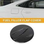 Fuel Tank Door Cap for Chevy Blazer 2020-2025 Gas Tank Flap Carbon Fiber Black