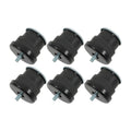 Set of 6 Body Mounts for Chevrolet S10 Pickup / GMC S10 Sonoma (1994–2004)