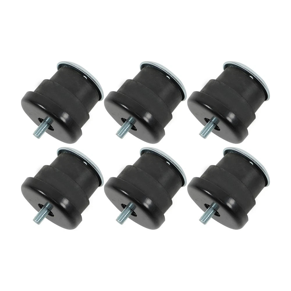 Set of 6 Body Mounts for Chevrolet S10 Pickup / GMC S10 Sonoma (1994–2004)