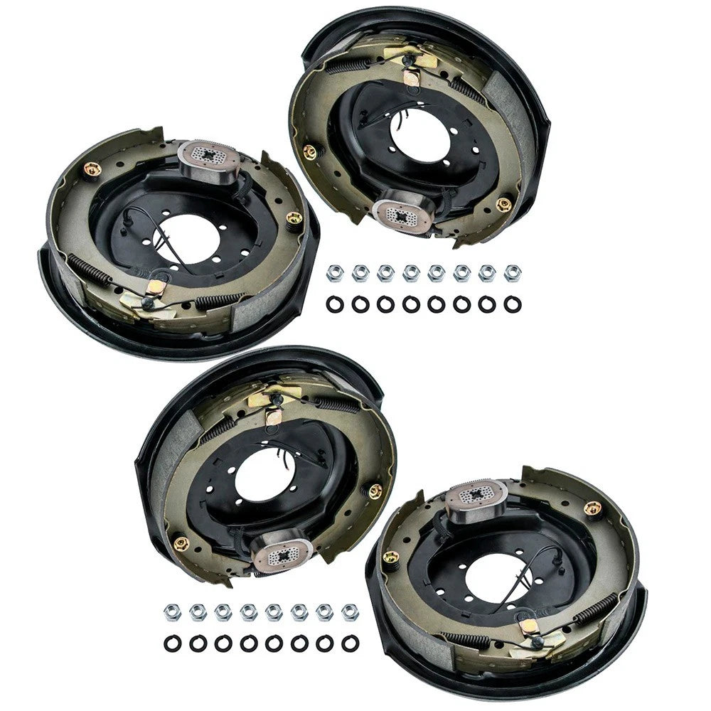 2 Pair Electric Trailer Brake Assembly 12" X 2" for 7000 lbs Axle -210