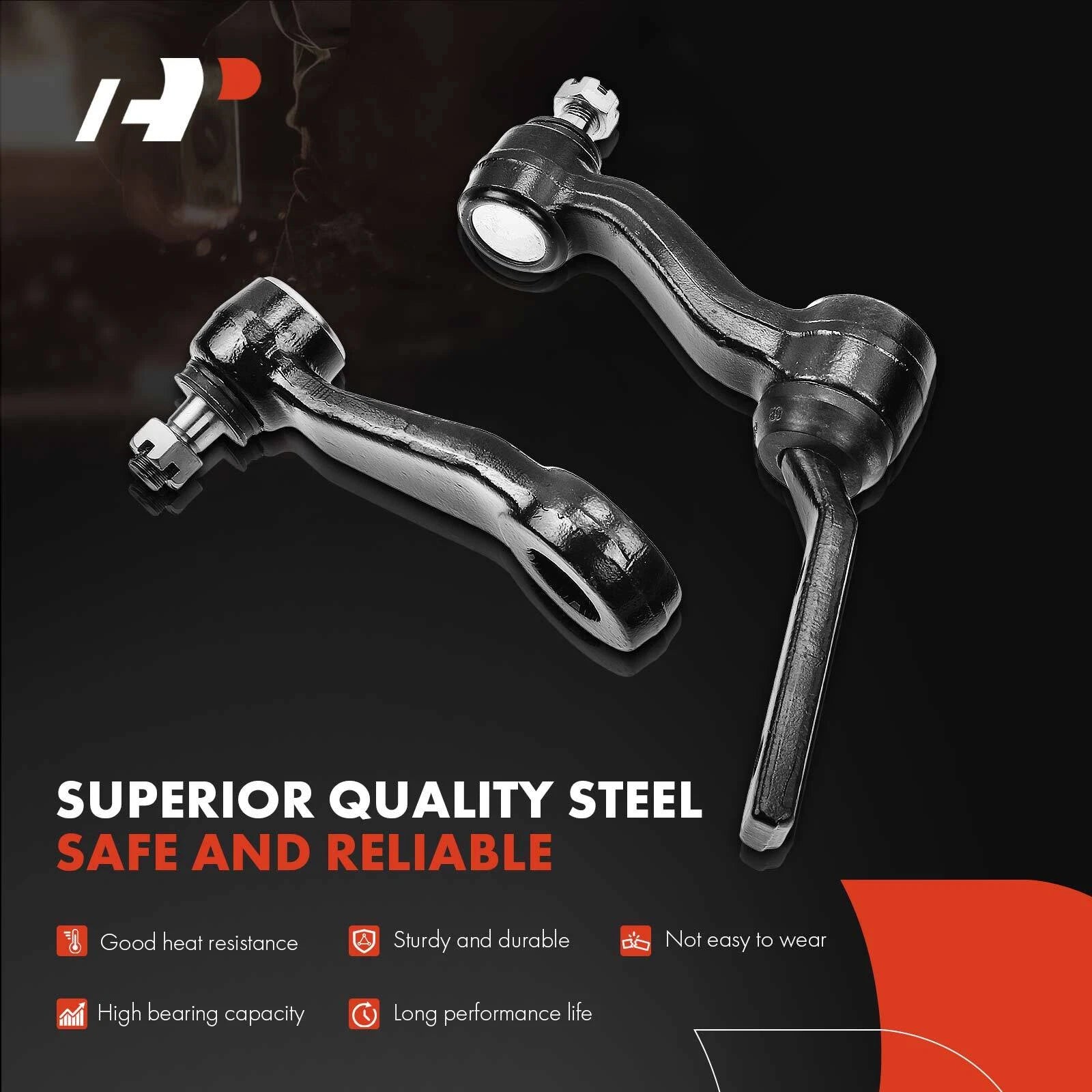 2X Front Pitman & Idler Arm for Chevy Blazer S10 GMC Jimmy (1995â2005)