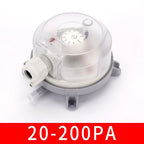 Air Differential Pressure Switch 20-200 Pa for HVAC Systems