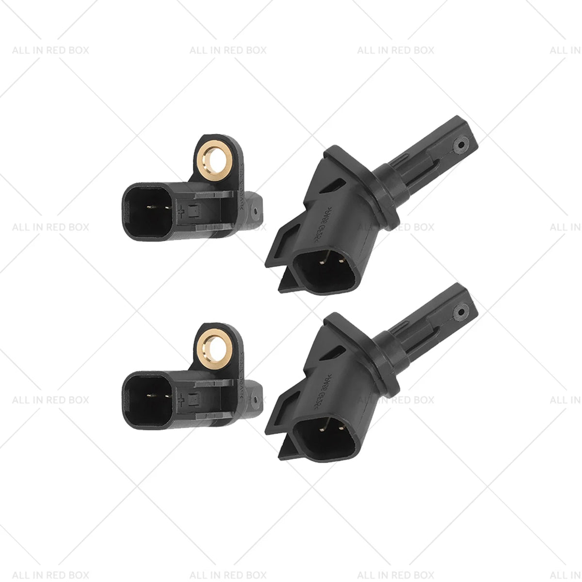 Set of 4 ABS Sensors for Ford Focus, Mazda 3, Jaguar