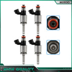 Set of 4 Fuel Injectors for Mazda 3, CX-3, CX-5, MX-5 Miata (2010–2021)