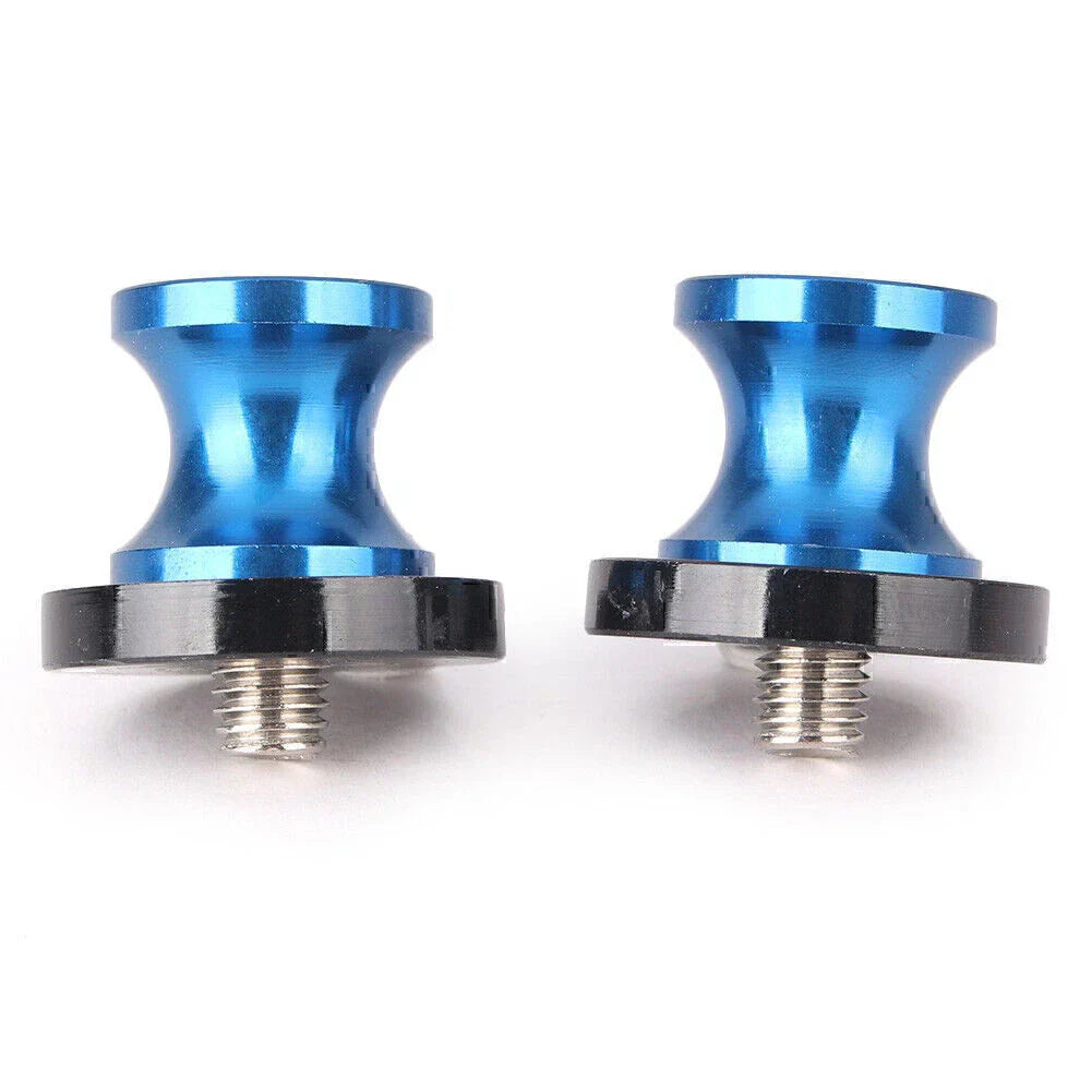 8mm Swingarm Sliders Spools Blue for Honda Suzuki Ducati Motorcycles