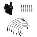 Set of 6 Denso Ignition Coil Wires & NGK Iridium Spark Plugs for Express 1500 (1996–2021)